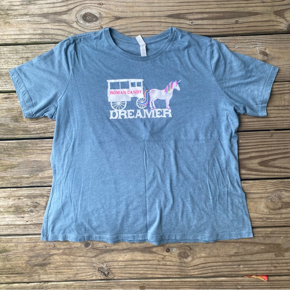 New Orleans Roman Candy Dreaming Unicorn T-Shirt